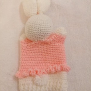 Nyuszi báb - játék & sport - bábok - kesztyűbáb - Meska.hu