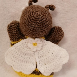 Méhecske báb 3. - játék & sport - bábok - kesztyűbáb - Meska.hu