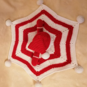 Mikulás szundikendő és báb - játék & sport - 3 éves kor alattiaknak - alvóka & rongyi - Meska.hu