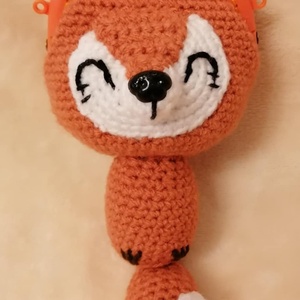 Róka pénztárca, Játék & Sport, Plüssállat & Játékfigura, Róka, Horgolás, MESKA