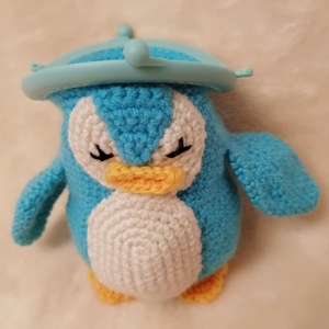 Pingvin pénztárca - játék & sport - plüssállat & játékfigura - más figura - Meska.hu