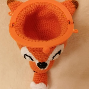 Narancs róka pénztárca - játék & sport - plüssállat & játékfigura - róka - Meska.hu