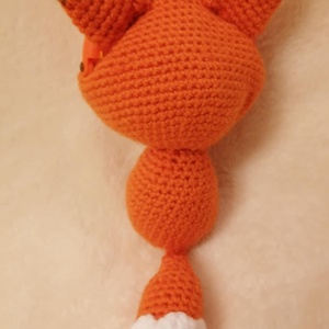 Narancs róka pénztárca - játék & sport - plüssállat & játékfigura - róka - Meska.hu