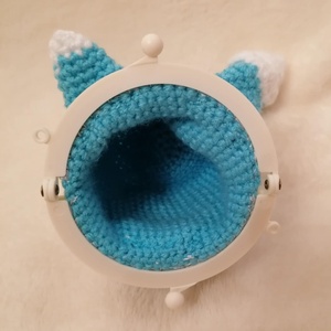 Kékróka pénztárca - játék & sport - plüssállat & játékfigura - róka - Meska.hu