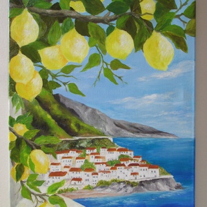 A nyár illata , Olajfestmény, Művészet, Festmény, Olajfestmény, Festészet, Festett tárgyak, MESKA