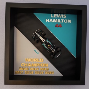 Lewis Hamilton - képkeret dioráma, Forma 1 rajongóknak - otthon & életmód - dekoráció - kép & falikép - képkeret - Meska.hu