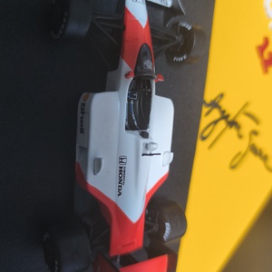 Ayrton Senna - képkeret dioráma, Forma 1 rajongóknak - otthon & életmód - dekoráció - kép & falikép - képkeret - Meska.hu