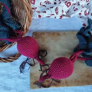 Horgolt cékla - játék & sport - szerepjáték - Meska.hu