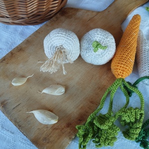 Horgolt fokhagyma - játék & sport - szerepjáték - Meska.hu
