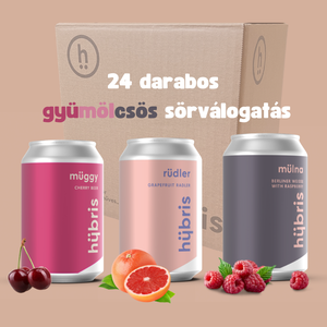 24 darabos gyümölcsös sör válogatás - Meska.hu