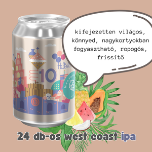 24 db West Coast Ipa, új zélandi komlókkal - Meska.hu