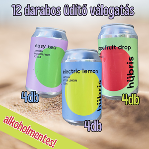 Üdítő válogatás a hübristől 12 db. kisüzemi - nagy íz, Élelmiszer, Gasztro ajándékcsomag, Élelmiszer előállítás, MESKA