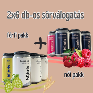 Kedvencek: 2x6 db-os sörválogatás a hübris kisüzemi sörfőzdéből, Élelmiszer, Alkoholos italok, Mindenmás, Élelmiszer előállítás, MESKA