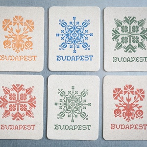 Budapest Etno hűtőmágnes - otthon & életmód - konyhafelszerelés, tálalás - konyhai dekoráció - hűtőmágnes - Meska.hu