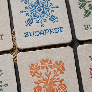 Budapest Etno hűtőmágnes - otthon & életmód - konyhafelszerelés, tálalás - konyhai dekoráció - hűtőmágnes - Meska.hu