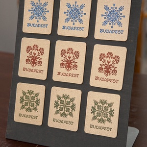Budapest Etno hűtőmágnes - otthon & életmód - konyhafelszerelés, tálalás - konyhai dekoráció - hűtőmágnes - Meska.hu
