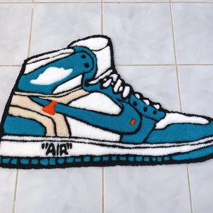 Jordan 1 off-white szőnyeg - otthon & életmód - lakástextil - szőnyeg - más típusú szőnyeg - Meska.hu