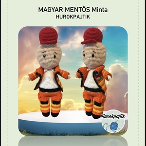 PDF Magyar mentős figura horgolás minta, DIY (Csináld magad), Szabásminta, útmutató, Horgolási minta, Horgolás, MESKA