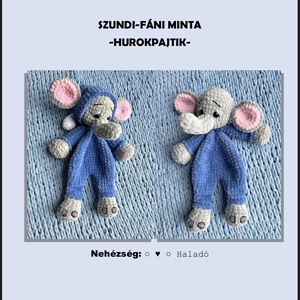 PDF Szundi-Fáni horgolás minta , DIY (Csináld magad), Szabásminta, útmutató, Horgolási minta, Horgolás, MESKA