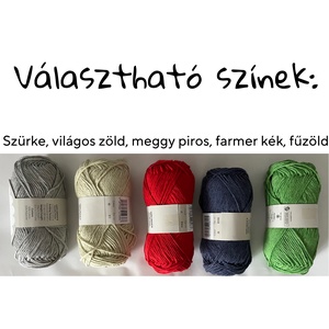 Horgolt táska - táska & tok - bevásárlás & shopper táska - zöldség/gyümölcs zsák - Meska.hu