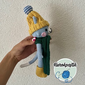 Horgolt cica öltöztethető - játék & sport - plüssállat & játékfigura - cica - Meska.hu