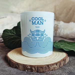 COOL MAN szójaviasz illatgyertya férfiaknak - otthon & életmód - gyertya, illat, aroma - gyertya - Meska.hu