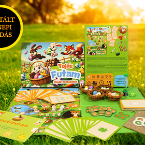 Húsvéti Társasjáték, Játék & Sport, Táblajáték és Kártyajáték, Társasjátékok, Dobókocka, Fotó, grafika, rajz, illusztráció, MESKA