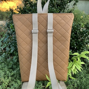 Egyedi pitbull mintás műbőr hátitáska  - táska & tok - hátizsák - hátizsák - Meska.hu