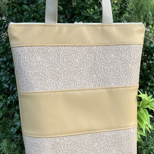 Egyedi barna csipkés műbőr alkalmi válltáska , Táska & Tok, Kézitáska & válltáska, Válltáska, Bőrművesség, MESKA