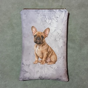 Egyedi bulldog mintás könyvtok/ e-book/ tablet tok - Meska.hu