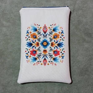 Egyedi népi motívumos könyvtok/ e-book/ tablet tok - Meska.hu