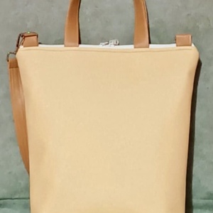 Egyedi barna-bézs többfunkciós/ variálható táska   - táska & tok - variálható táska - Meska.hu