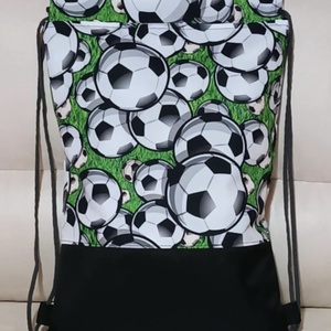 Egyedi focis vízálló hátizsák, Táska & Tok, Hátizsák, Hátizsák, Varrás, MESKA