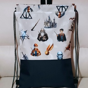 Egyedi Harry Potter mintás vízálló hátizsák - Meska.hu
