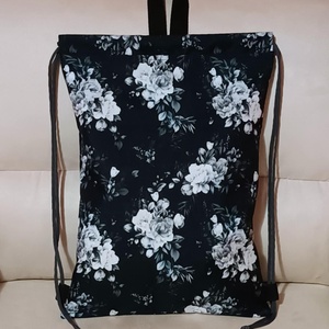 Egyedi virág mintás vízálló hátizsák, Táska & Tok, Hátizsák, Hátizsák, Varrás, MESKA