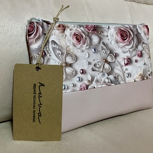 Egyedi virágos púder neszesszer - táska & tok - neszesszer - Meska.hu