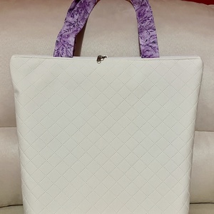 Egyedi fehér levendula mintás válltáska  - táska & tok - kézitáska & válltáska - válltáska - Meska.hu