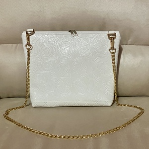 Fehér alkalmi műbőr crossbody táska - Meska.hu