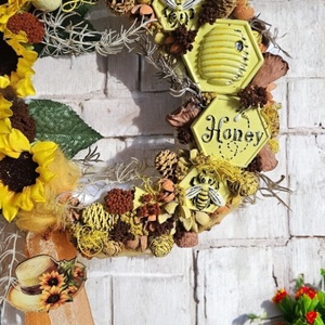 Napraforgós, Méhecskés Kopogtató  Őszi hangulat az ajtódon - otthon & életmód - dekoráció - ajtó- és ablak dekoráció - ajtódísz & kopogtató - Meska.hu Napraforgós, Méhecskés Kopogtató  Őszi hangulat az ajtódon - otthon & életmód - dekoráció - ajtó- és ablak dekoráció - ajtódísz & kopogtató - Meska.hu