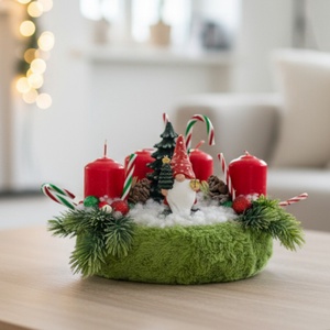 Online Workshop - Manós Adventi Koszorú - Meska.hu