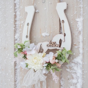 DIY Alkotócsomag + Online Workshop � Szerencsehozó Patkó Kopogtató a Ló Évében - diy (csináld magad) - workshop & tanfolyam - Meska.hu