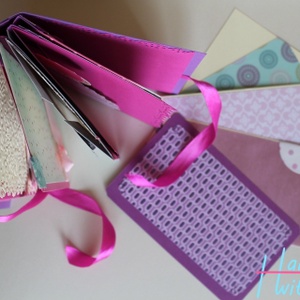 Csajos - Pink - Lila - Rózsaszín Scrapbook, Fotóalbum  -  - Meska.hu