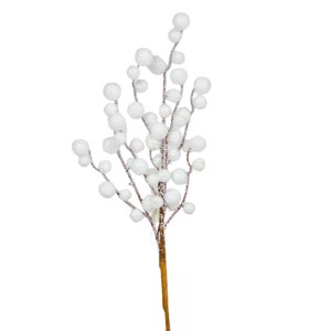 Havas golyós ág 40 cm, Kellékek & szerszámok, Dekorációs kellékek, Virágfej, , MESKA