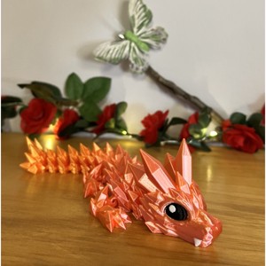 3d nyomtatott mini kristály sárkány, Játék & Sport, Plüssállat & Játékfigura, Más figura, Mindenmás, MESKA