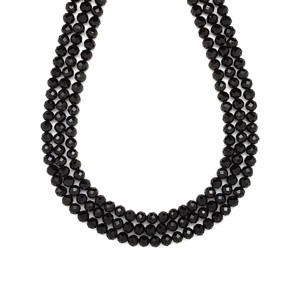 Spinel fazettált golyó 4mm� ékszerkészítő alapanyag (füzér), Kellékek & szerszámok, Ásvány alapanyag, Ásványfüzér, , MESKA