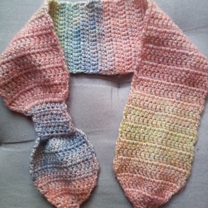 Horgolt sálacska - ruha & divat - sál, sapka, kendő - sál - Meska.hu