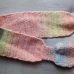 Horgolt sálacska - ruha & divat - sál, sapka, kendő - sál - Meska.hu