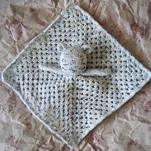 Macis szundikendő - kék - játék & sport - 3 éves kor alattiaknak - alvóka & rongyi - Meska.hu