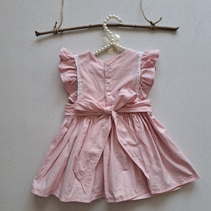 Bájos kislányruha keresztszemes hímzéssel - 1 éveseknek - ruha & divat - babaruha & gyerekruha - ruha - Meska.hu