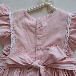 Bájos kislányruha keresztszemes hímzéssel - 1 éveseknek - ruha & divat - babaruha & gyerekruha - ruha - Meska.hu